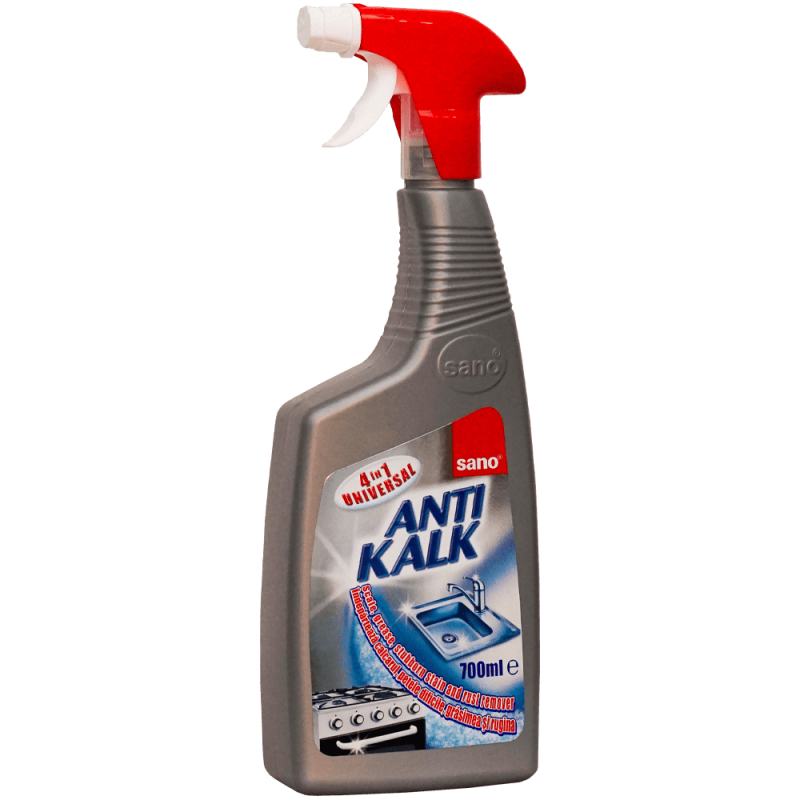Detergent spumă cu pulverizator Sano Anti Kalk universal 4in1, 700 ml